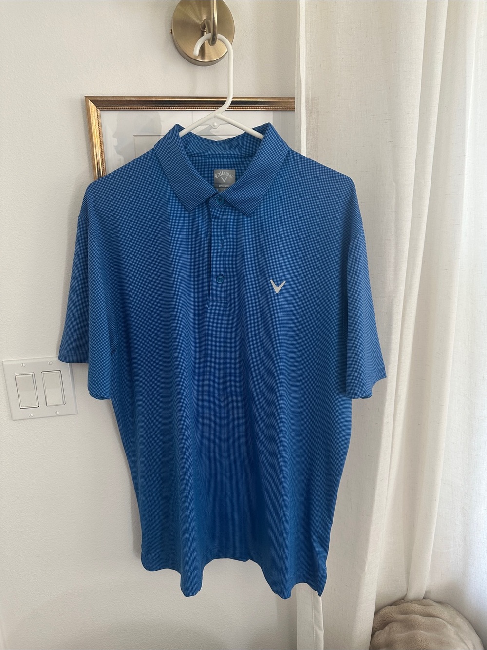 Callaway Royal Blue Golf Polo with Subtle Logo